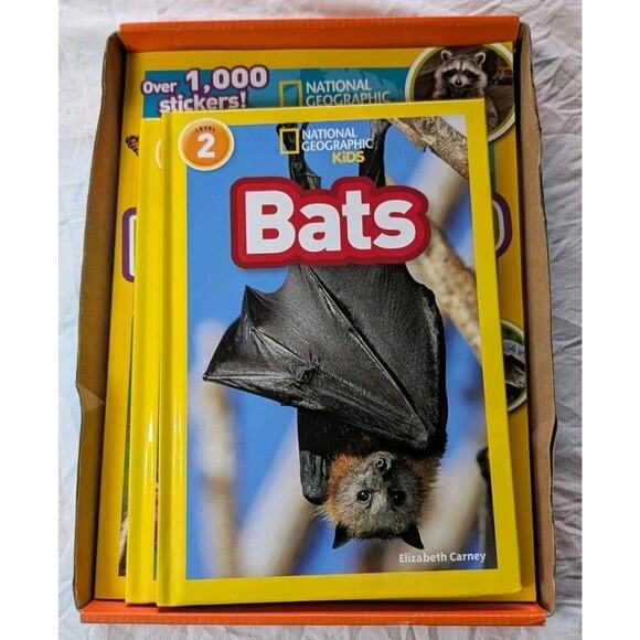 National Geographic Bees & Bats + My Backyard Sticker Activity Book Hardcover - Picture 10 of 11